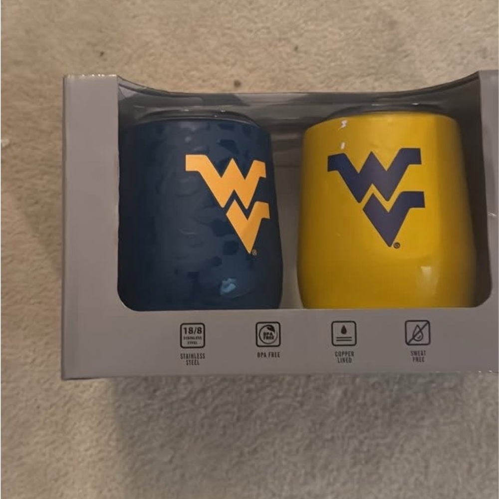 West Virginia University Tumbler Set